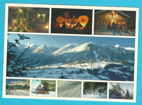 AK Rohrmoos mit Tauerngebirge.