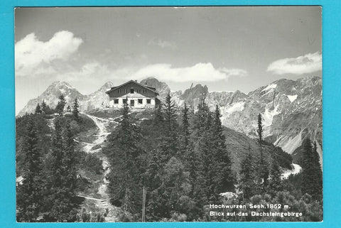AK Hochwurzen. Blick auf das Dachsteingebirge.