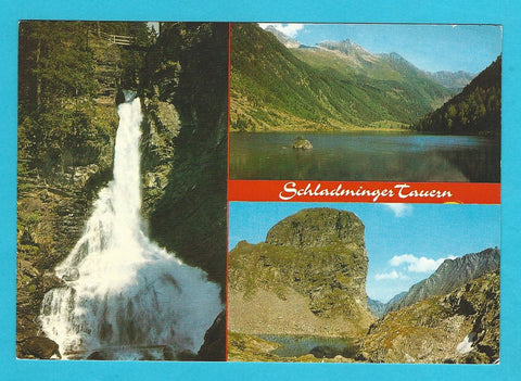 AK Schladminger Tauern. Oberer Riesachfall. Fallhöhe....