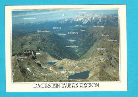 AK Dachstein Tauern Region mit Klafferkessel-Seen. Untertal.