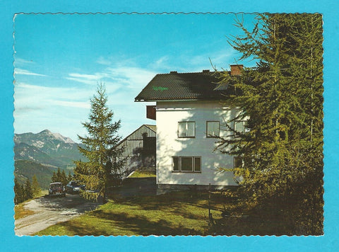 AK Schladming. Rohrmoos 28. Pension Alpenhof. Inhaber: Anton Stocker.