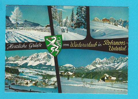 AK Herzliche Grüße vom Winterurlaub in Rohrmoos-Untertal.