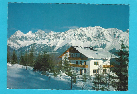 AK Schladming. Rohrmoos 110. Gasthof und Pension Waldfrieden.