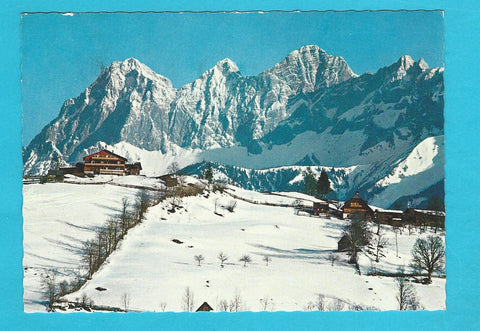 AK Bauernhof auf dem Rohrmoos bei Schladming. (Pension und Gasthof Stammer)