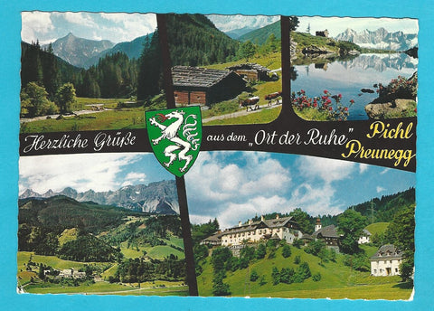 AK Herzliche Grüße aus dem Ort der Ruhe. Pichl Preunegg.