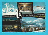 AK Herzliche Grüße aus der Berg- und Schistadt Schladming.