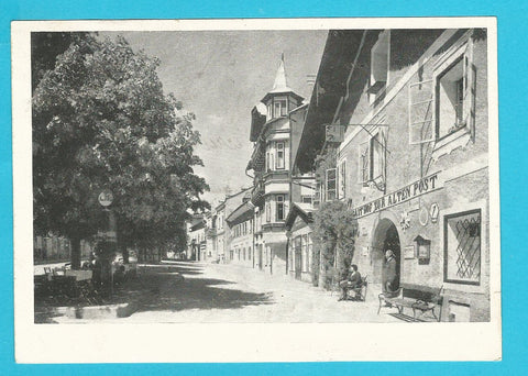AK Schladming-Hauptplatz. Hotel Alte Post.