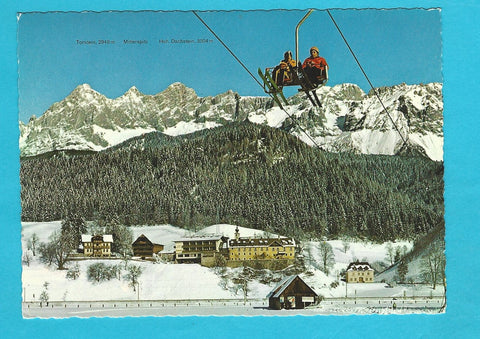 AK Pichl/Ennstal. Hotel Alpengasthof Pichlmayrgut. Geschwister Steiner.