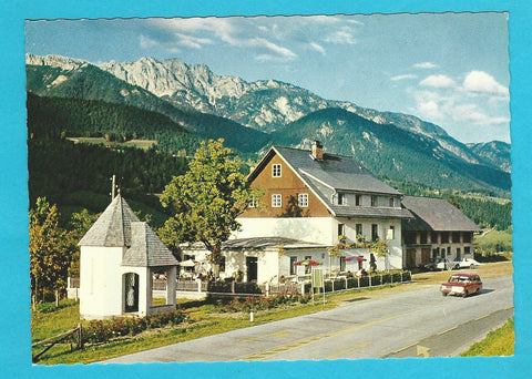 AK Pichlhof - Schladming. Gasthof und Autorasthaus. Besitzer Franz und Anna Zefferer.