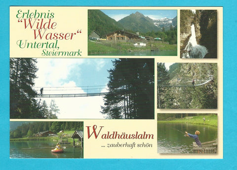 AK Waldhäuslalm. Erlebnis Wilde Wasser Untertal.