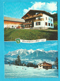 AK Schladming, Fastenberg 21. Pension Wieslechnerhof. G. Schütter.