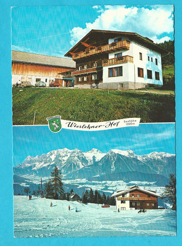 AK Schladming, Fastenberg 21. Pension Wieslechnerhof. G. Schütter.