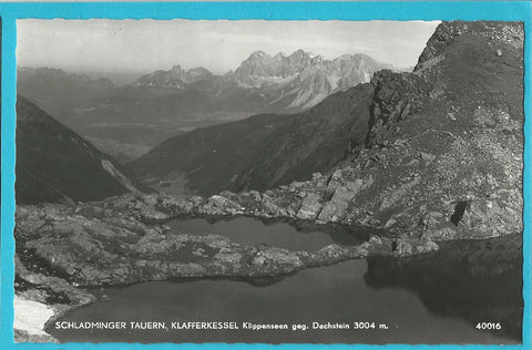 AK Schladminger Tauern. Klafferkessel. Klippenseen geg. Dachstein.