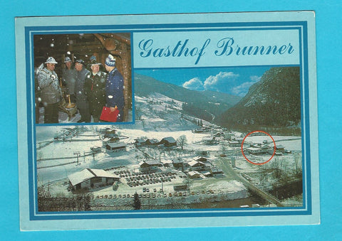 AK Gasthof Brunner. Familie Warter. Gleiming 1. Pichl/Enns.