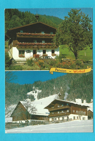 AK Schladming. Obere Klaus 47. Pension Wirthof. R. u. G. Sieder.