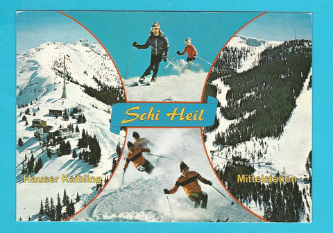 AK Hauser Kaibling. Mittelstation. Schi Heil.