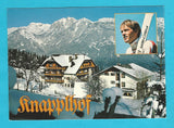 AK Knapplhof. Familie Höflehner. Haus /Ennstal. Heimathaus von Abfahrtsweltcupsieger 1985, Helmut Höflehner.