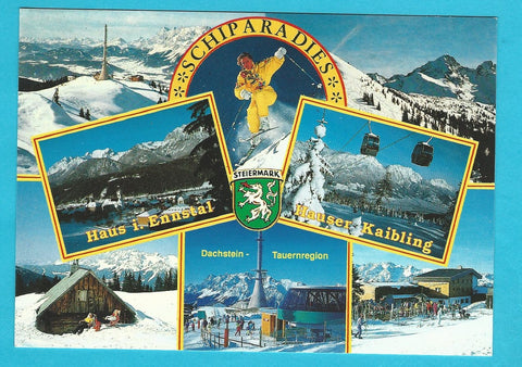 AK Schiparadies Haus i. Ennstal. Hauser Kaibling.