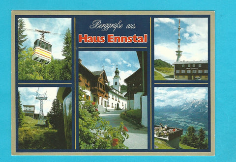 AK Berggrüße aus Haus Ennstal.