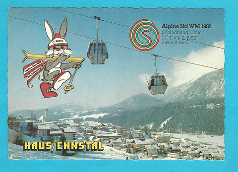 AK Haus/Ennstal. Alpine Ski WM 1982. Schladming/Haus.