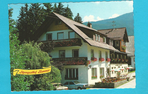 AK Haus. Alpengasthof und Pension Hummer. Fam. Walcher. Seewigtal 6.