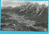 AK Krummholzhütte gegen Ramsau u. Dachstein.