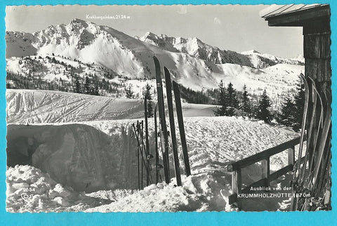 AK Ausblick von der Krummholzhütte.