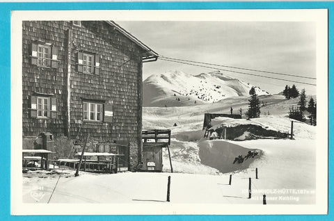 AK Krummholzhütte mit Hauser Kaibling.