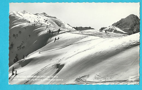 AK Skigebiet Krummholzhütte mit Hauser Kaibling.