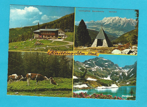 AK Kaibling Alm. Naturfreunde Bergheim am Hauser Kaibling.