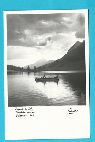 AK Aigen im Ennstal. Abendstimmung Putterersee.