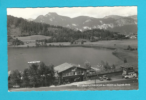 AK Strandbad Putterersee bei Aigen im Ennstal. (1955)