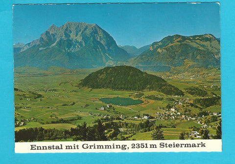 AK Ennstal mit Grimming. Aigen mit Putterersee und Stainach im Ennstal.