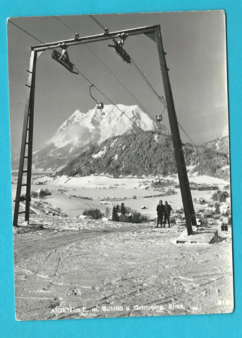 AK Aigen im Ennstal mit Schilift und Grimming.