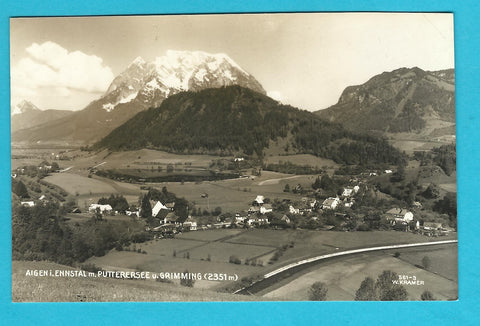 AK Aigen im Ennstal mit Putterersee und Grimming.