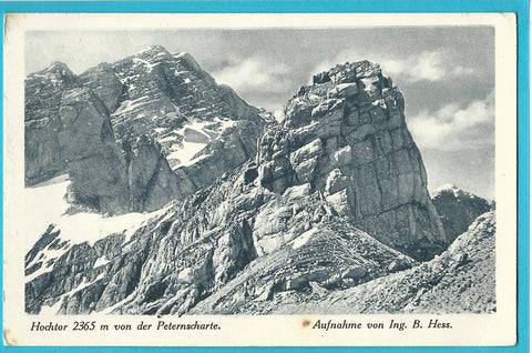 AK Hochtor von der Peternscharte.
