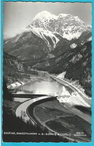 AK Gesäuse, Ennstauwerk m. Gr. Buchstein.