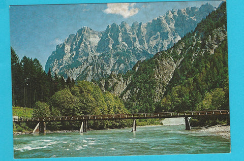 AK Gesäuse. Neuer Johnsbachsteg. (1986)