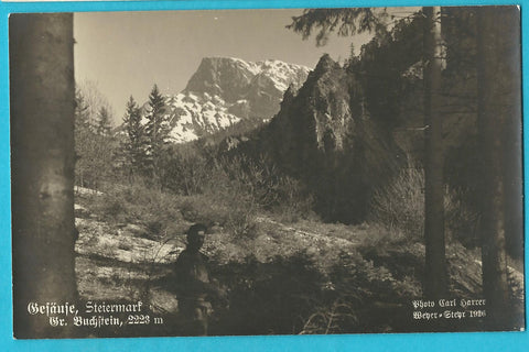 AK Gesäuse. Großer Buchstein. (1926)