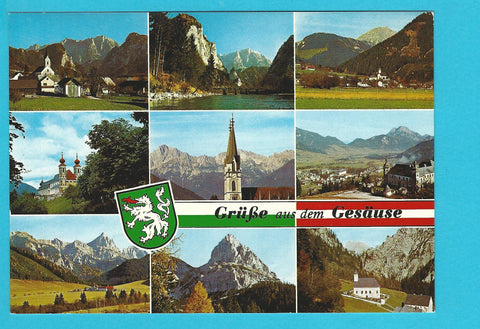 AK Grüße aus dem Gesäuse.