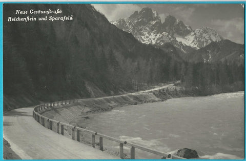 AK Neue Gesäusestraße Reichenstein und Sparafeld. (1935)