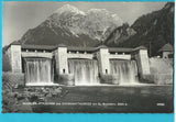 AK Gesäuse, Staudamm des Ennskraftwerkes mit Gr. Buchstein. (1960)