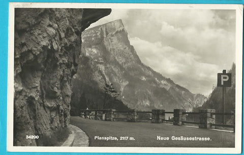 AK Neue Gesäusestrasse. Planspitze. (1941)
