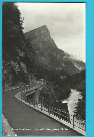 AK Neue Gesäusestrasse mit Planspitze. (1940)