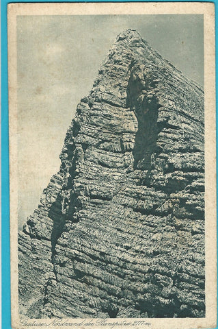 AK Gesäuse. Nordwand der Planspitze. (1922)