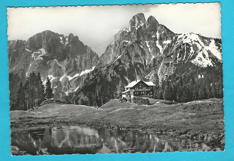 AK Mödlinger-Hütte mit Admonter Reichenstein.