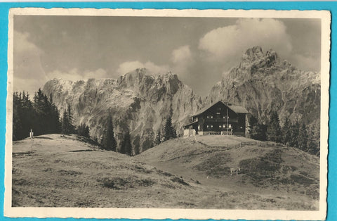 AK Mödlinger Hütte gegen Reichenstein u. Sparafeld.