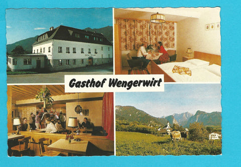 AK Weng bei Admont. Gasthof u. Pension Wengerwirt. Inh. Joh. u. Rosa Maunz.
