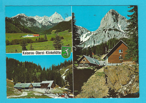 AK Kaiserau Oberst Klinke Hütte.