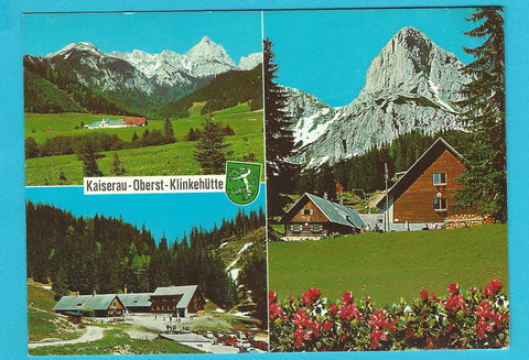 AK Kaiserau Oberst Klinke Hütte.